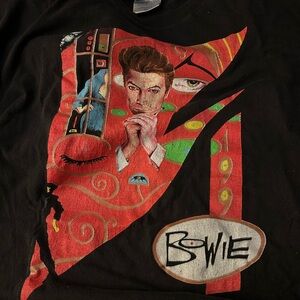 Vintage 1990 Davis Bowie Sound Vision Tour XL Tee. Brockum brand Good condition